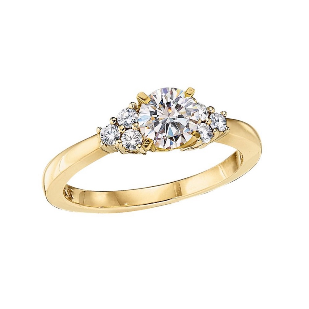 Diamond engagement ring